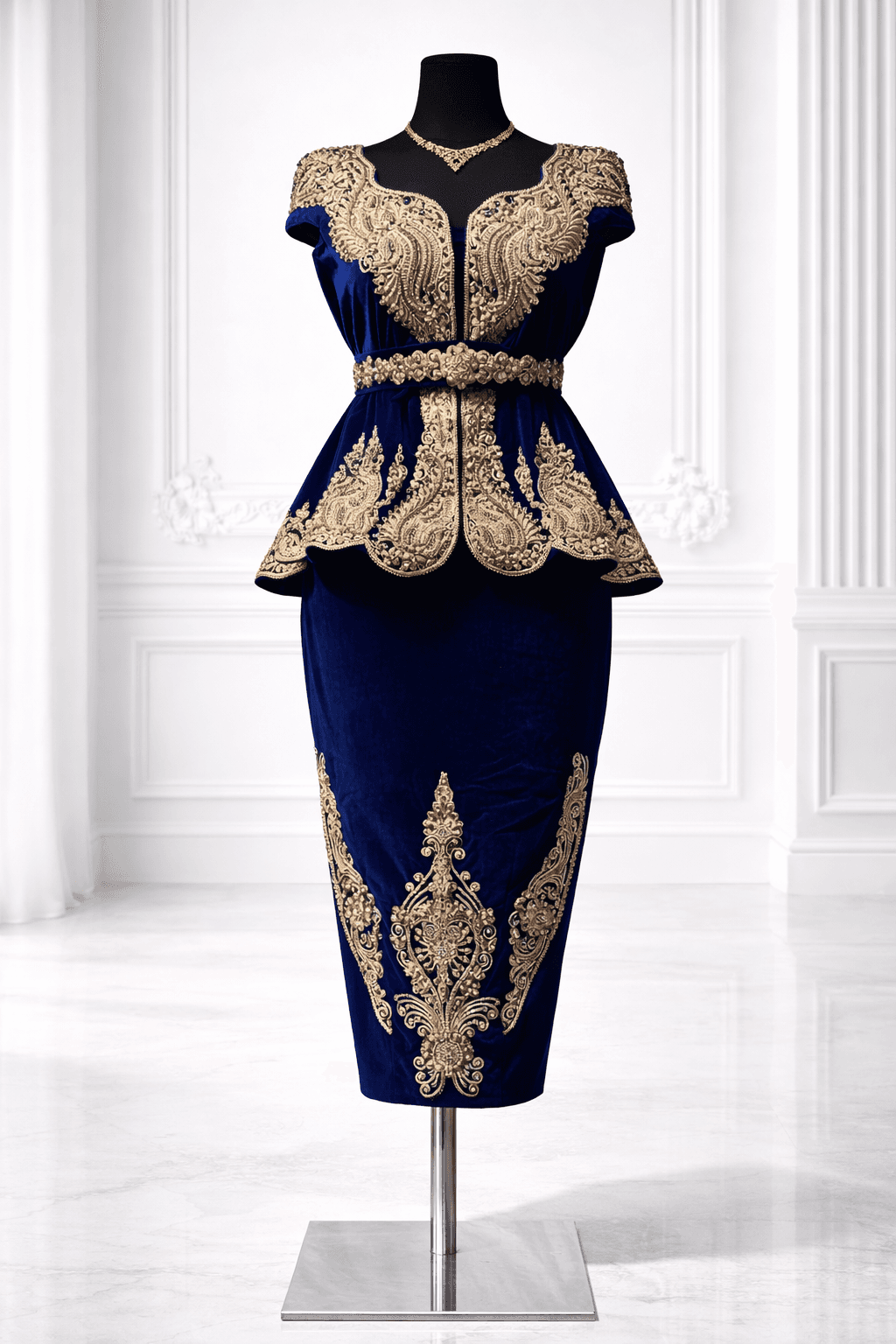 Karakou bleu royal